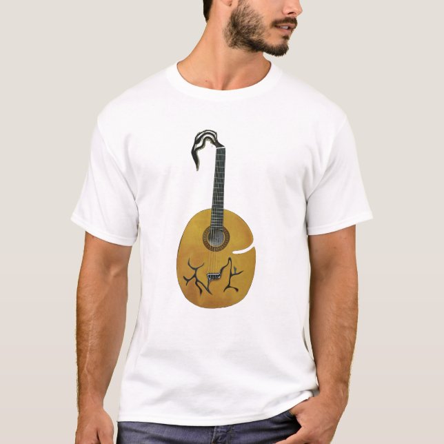 Camiseta Guitarra de la calabaza (Anverso)
