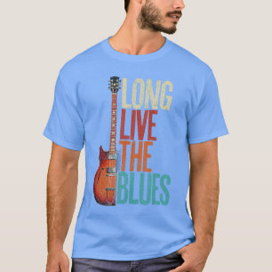 Camiseta Guitarra de música blues divertida para tocar la g