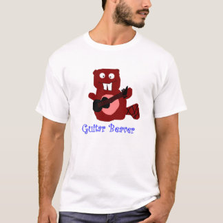 Camiseta guitarra del castor