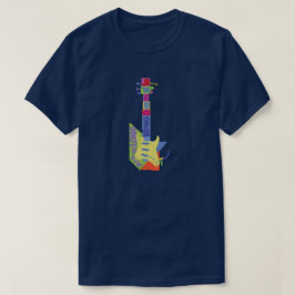 Camiseta Guitarra del Doodle de Wang Dang