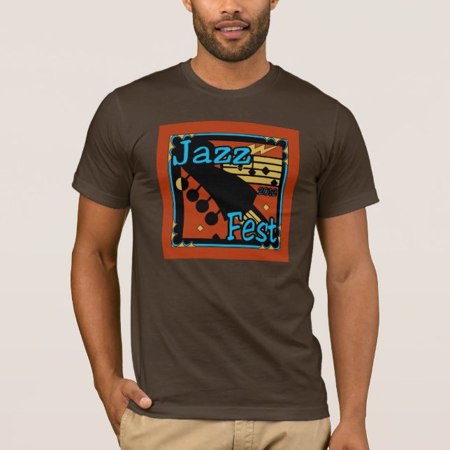 Camiseta Guitarra del Festival de Jazz 2012 (Anverso)