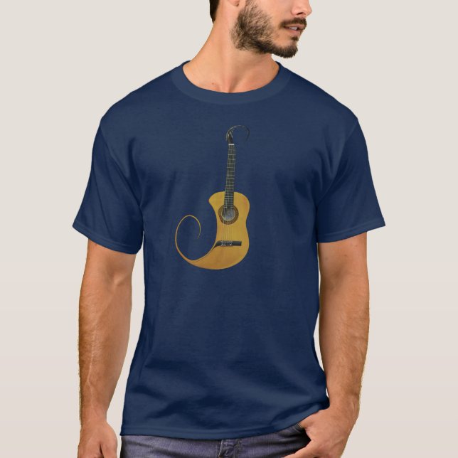 Camiseta Guitarra del ratón (v) (Anverso)