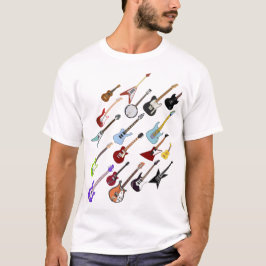 Camiseta Guitarra diagonal 2