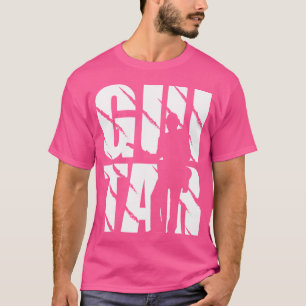Camiseta Guitarra Diseño Acústico Guitarra Y Guitarra