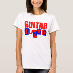 Camiseta guitarra divertida