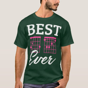Camiseta Guitarra divertida Mejor Gf Música Vintage
