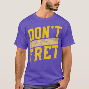 Camiseta Guitarra divertida: no te preocupes por la música