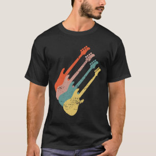 Camiseta Guitarra E Guitarista Jugador Escuela de Música