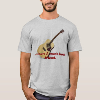 Camiseta Guitarra: El mejor amigo de un hombre