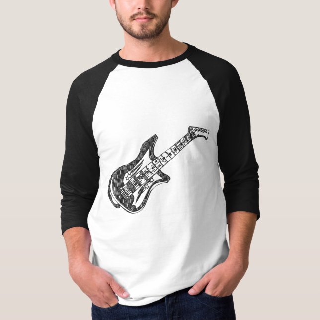 Camiseta Guitarra eléctrica (Anverso)