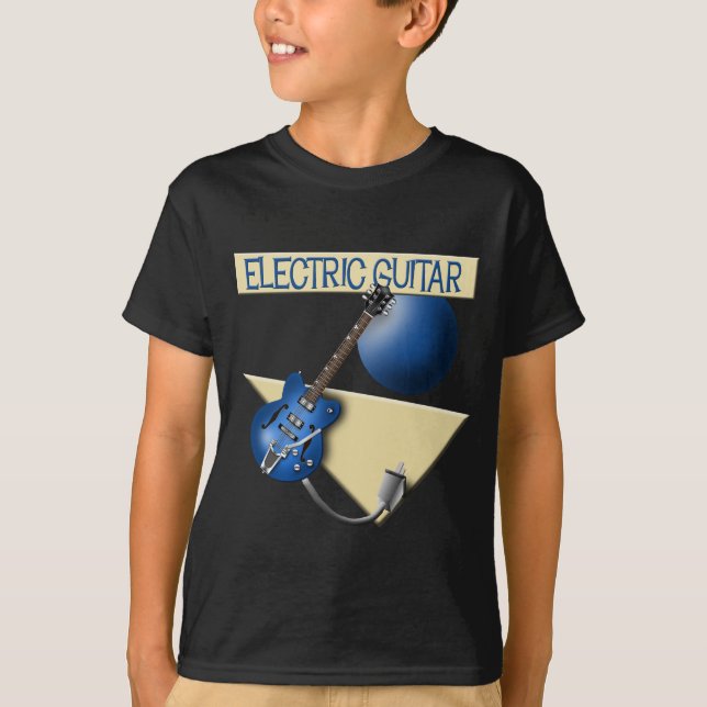 Camiseta Guitarra eléctrica (Anverso)