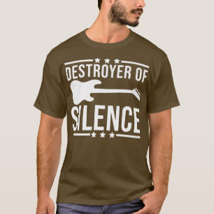 Camiseta Guitarra Eléctrica Bass Player Music Band Men G