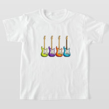 Guitarra Eléctrica Colorida