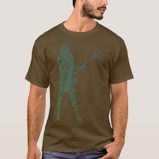 Camiseta Guitarra Eléctrica de Mujeres