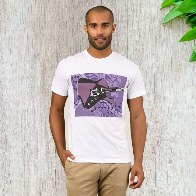 Camiseta Guitarra Eléctrica Mens T-Shirt (Subido por el creador)