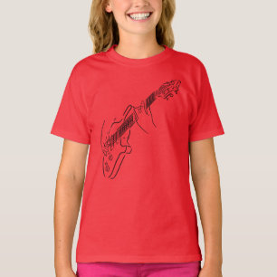Camiseta Guitarra eléctrica. Para los amantes de la música.