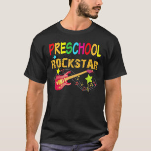 Camiseta Guitarra Eléctrica Prescolar Superestrella Regreso
