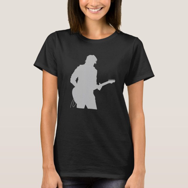Camiseta Guitarra Eléctrica Rockstar (Anverso)