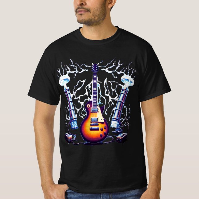 Camiseta Guitarra electrificada (Anverso)