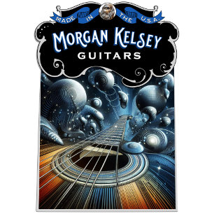 Camiseta Guitarra en el espacio ultraterrestre