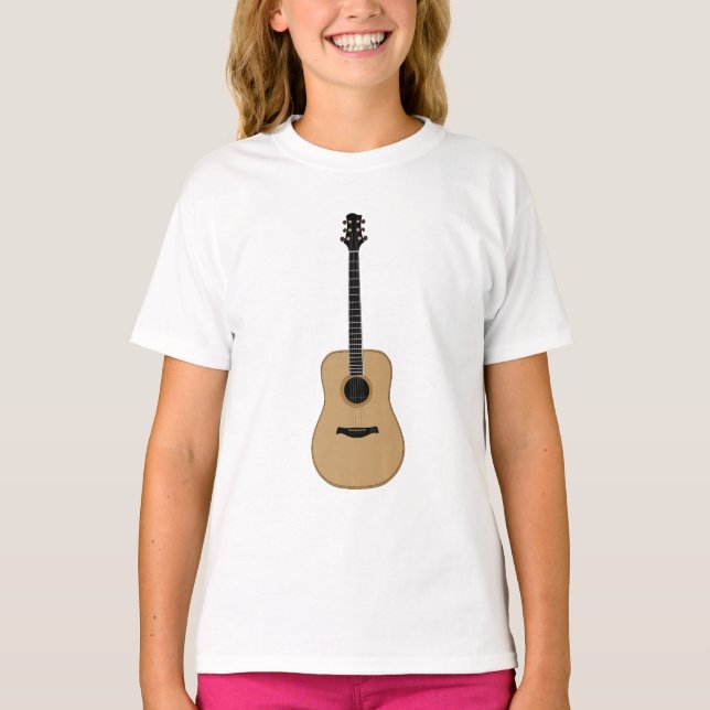 Camiseta Guitarra encantadora (Anverso)