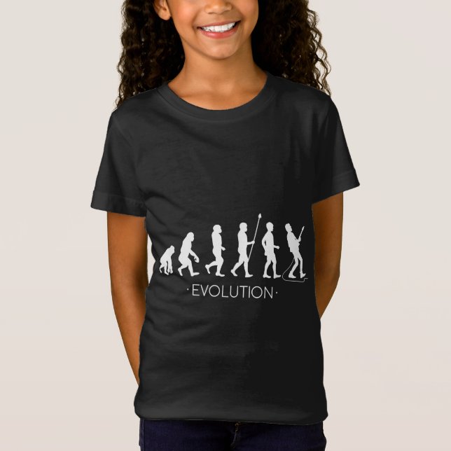 Camiseta Guitarra|Evolución de los guitaristas| Rock Music  (Anverso)
