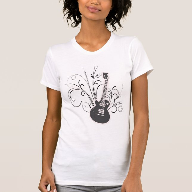 Camiseta Guitarra fresca (Anverso)