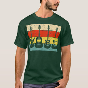 Camiseta Guitarra Guay Jugadores de arte Hombres Mujeres Vi