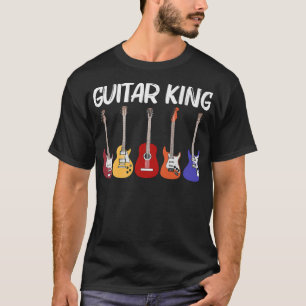 Camiseta Guitarra Guay Para Hombres Jugador De Guitarra Ele