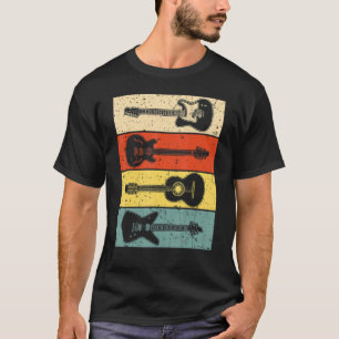 Camiseta Guitarra Guay Para Hombres Mujeres Amantes De La G