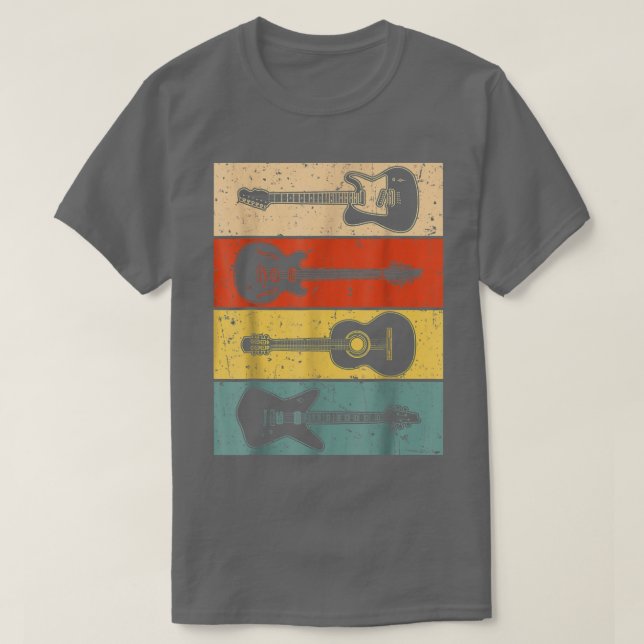 Camiseta Guitarra Guay Para Hombres Mujeres Amantes De La G (Diseño del anverso)