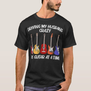 Camiseta Guitarra Guay Para Mujeres Guitarra Jugadora Elect
