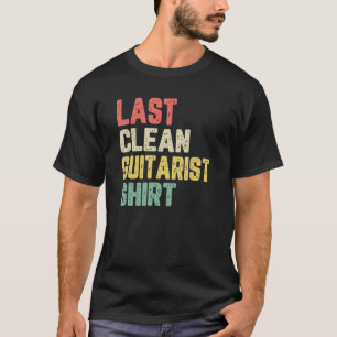 Camiseta Guitarra Guitarista de Retro Vintage