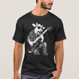 Camiseta Guitarra guitarista - Gato Holstein de criador de 