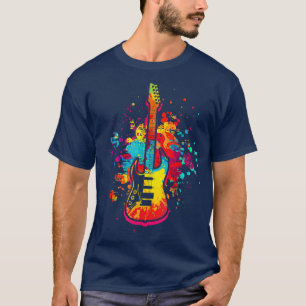 Camiseta Guitarra Guitarista Música Guitarra 987