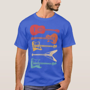 Camiseta Guitarra Guitarrista Lover Regalo Retro Para Guita