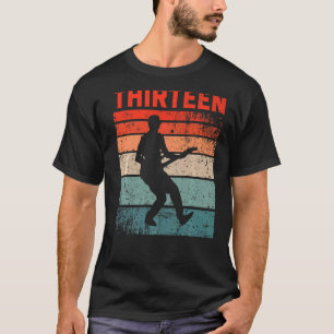 Camiseta Guitarra Jugador de guitarra, niño de 13 años