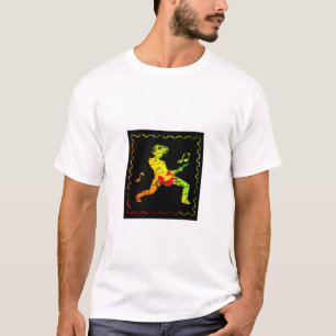 Camiseta Guitarra Jugando Rocker