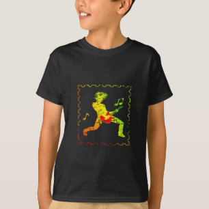 Camiseta Guitarra Jugando Rocker