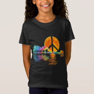 Camiseta Guitarra Lake Shadow Peace Guitar Hippie
