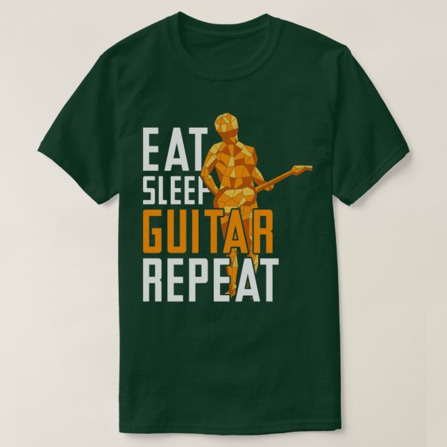 Camiseta Guitarra Lover Gift Rock Músico Guitarra (Diseño del anverso)