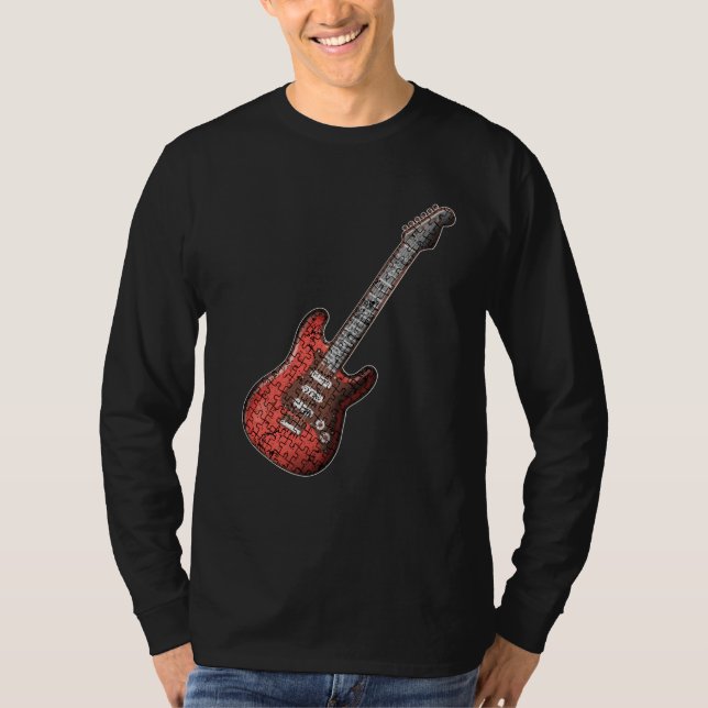 Camiseta Guitarra Lover| Regalo del guitarrista (Anverso)