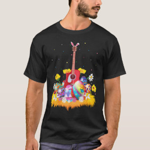 Camiseta Guitarra Música Semana Santa Guitarra Domingo Pasc