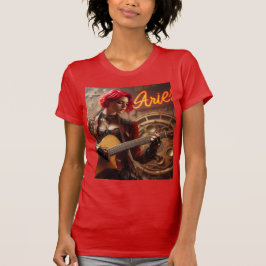 Camiseta Guitarra musical de Aries Zodiac