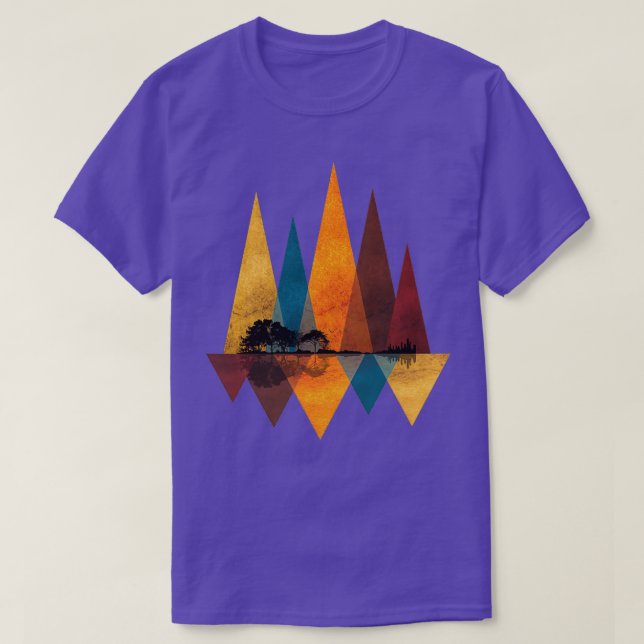 Camiseta Guitarra natural (Diseño del anverso)