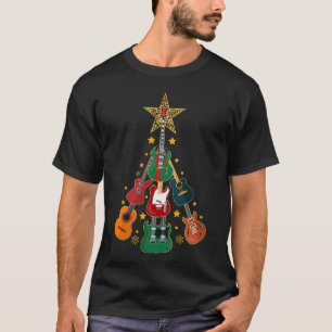 Camiseta Guitarra Navidades de Guitarra Christmas