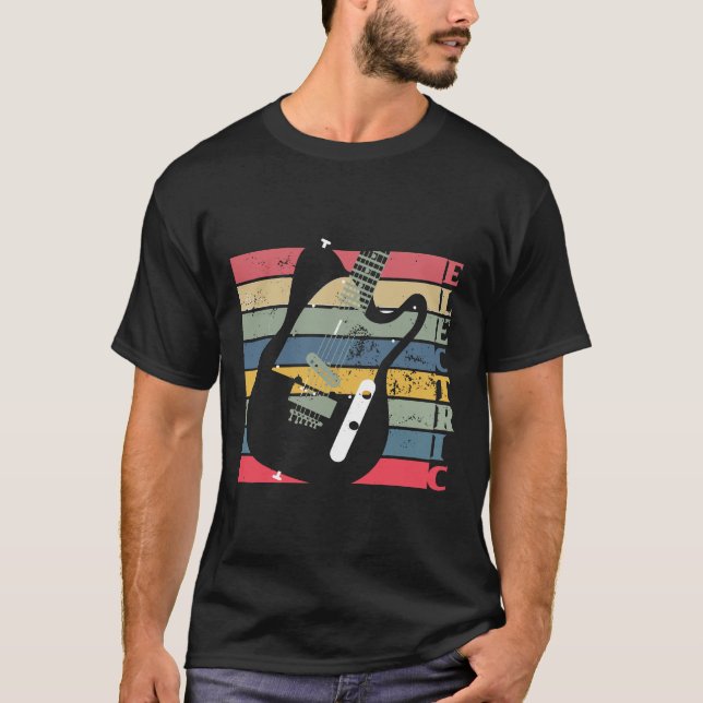 Camiseta Guitarra Para Hombres Guitarrista Para Guitaristas (Anverso)