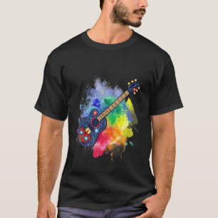Camiseta Guitarra Para Jugadores De Guitarra Música Guitarr