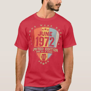 Camiseta Guitarra PickLegends Nació En Junio De 1972 Guitar