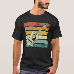 Camiseta Guitarra Retro Acústica